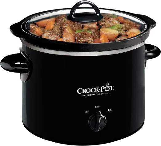 Crock-Pot Small 2 Quart Round Manual Slow Cooker