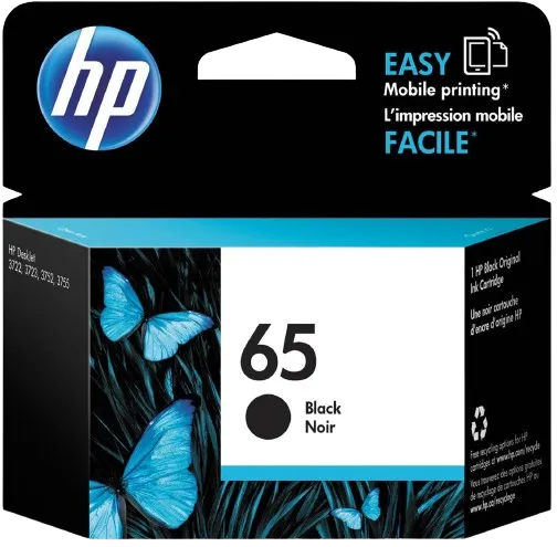 HP 65 Black Ink Cartridge